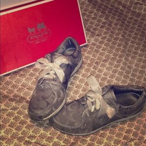 UNIQUE!! Coach Sequin Sneakers Size 6.5